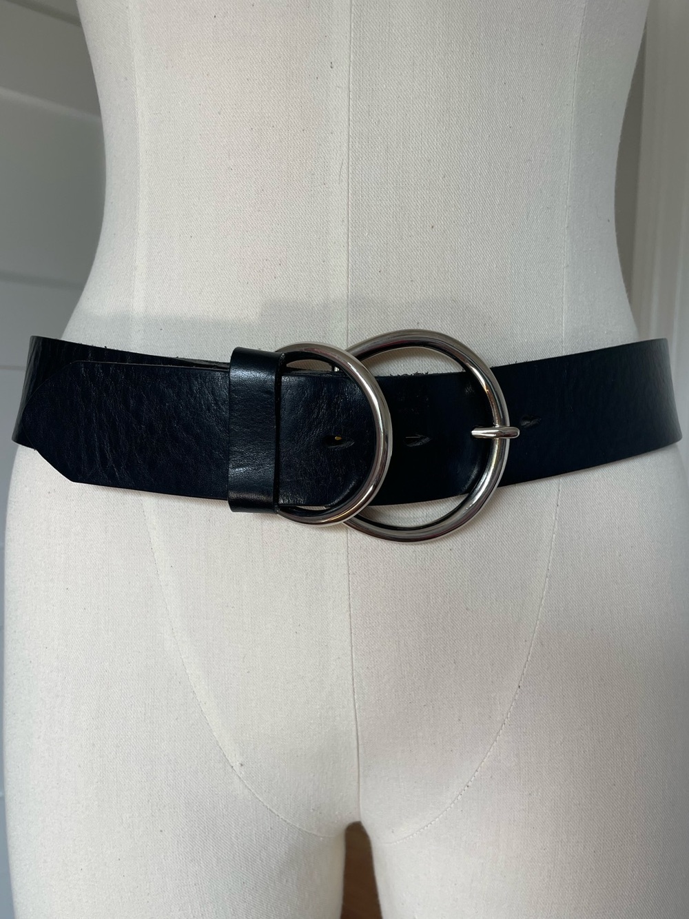 Leather belt